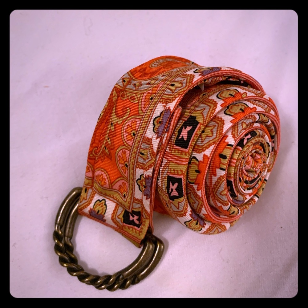Silk J.Crew belt
